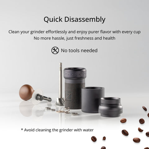 1Zpresso K-Ultra with travel case ready for safe transport and on-the-go brewing