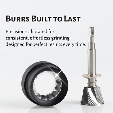 1Zpresso X-Ultra numerical dial detail demonstrating 60-step adjustment for repeatable grind settings