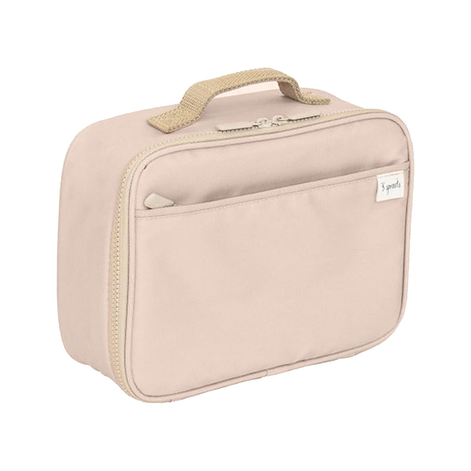 3 Sprouts taupe front view shows compact shape and neutral style for classroom use
