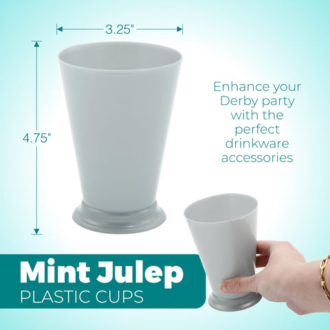 4E's Novelty cup used as rose centerpiece illustrates decorative versatility for tables