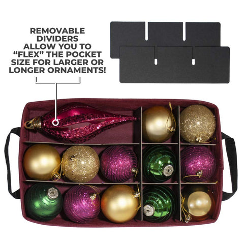 612 Vermont close-up divider detail highlighting adjustable compartment protection
