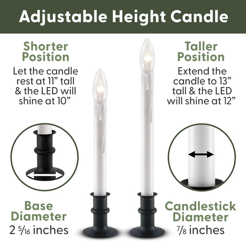 612 Vermont candles in window at night creating visible curb appeal and ambiance