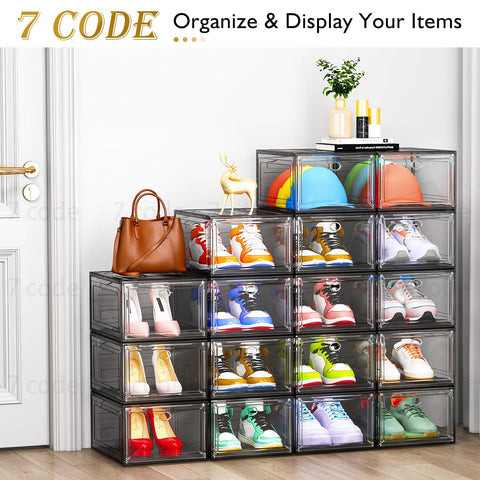 7 code side profile empty box highlighting rigid construction and load-bearing strength