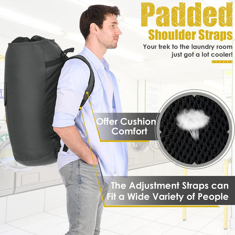 Ãzhido front pocket with detergent demonstrating convenient organized storage