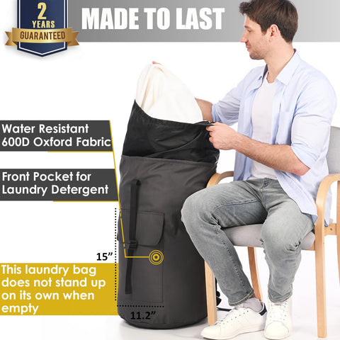 Ãzhido extended top and open mouth displaying 115L capacity and easy loading