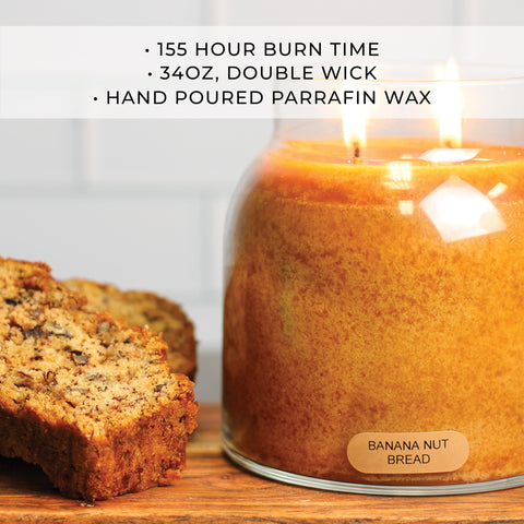 A Cheerful Giver melted wax pool close-up showing even burn and long-lasting fragrance