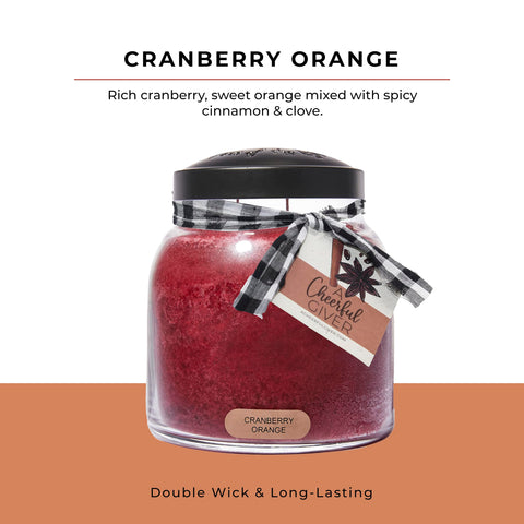 A Cheerful Giver black lid close-up preserving scent and keeping candle dust-free