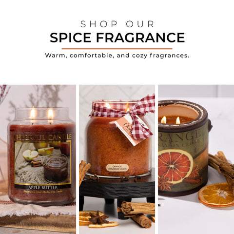 A Cheerful Giver candle placed on kitchen island adding cozy fragrance to living spaces
