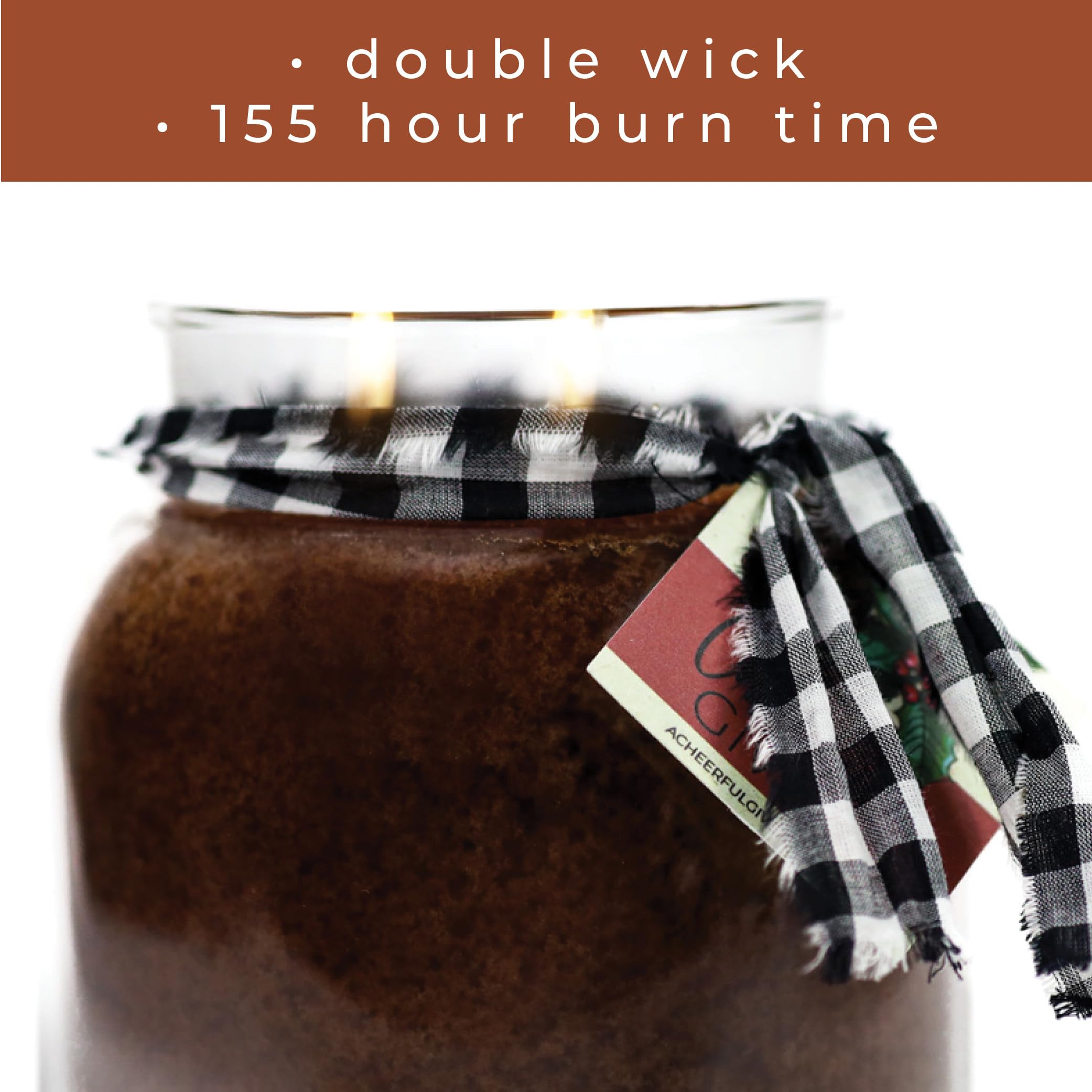 A Cheerful Giver wax texture pour illustrating smooth finish and long burn