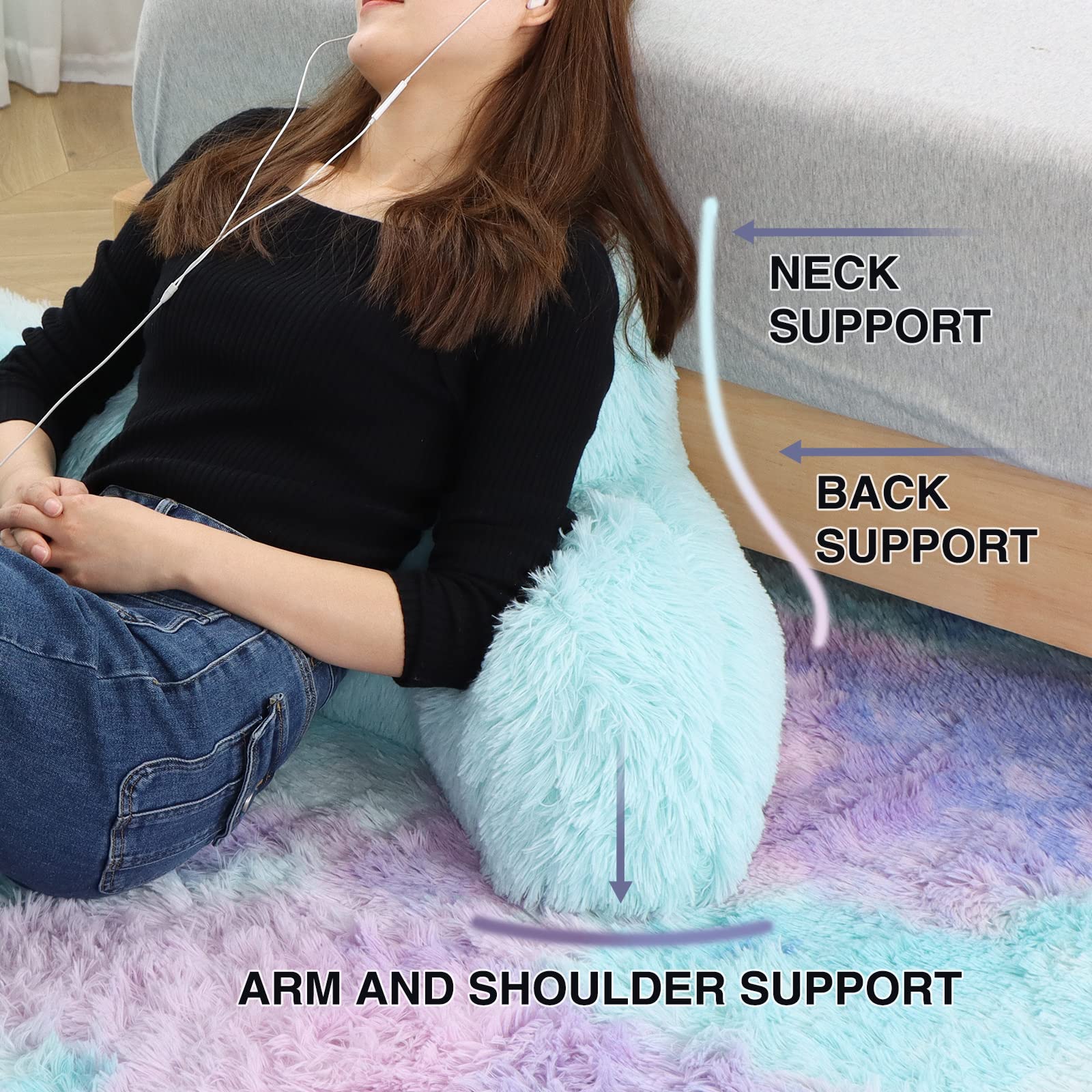 A Nice Night built-in carry handle shown held for easy portability between rooms