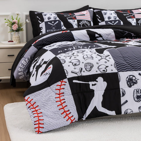 A Nice Night comforter edge and stitching detail showing construction benefit: durable finish