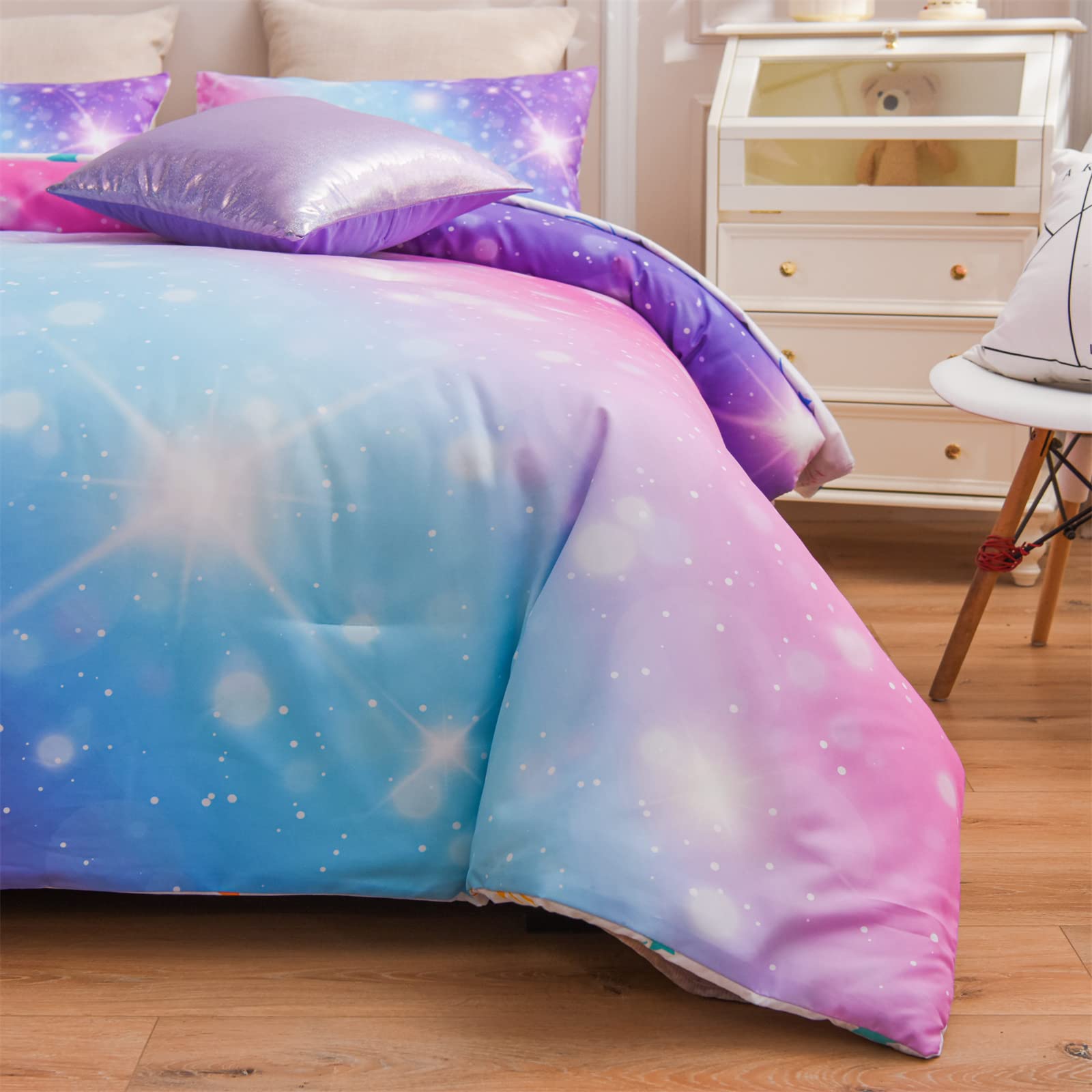 A Nice Night glittering cushion cover close-up, accentuates decorative finishing touch