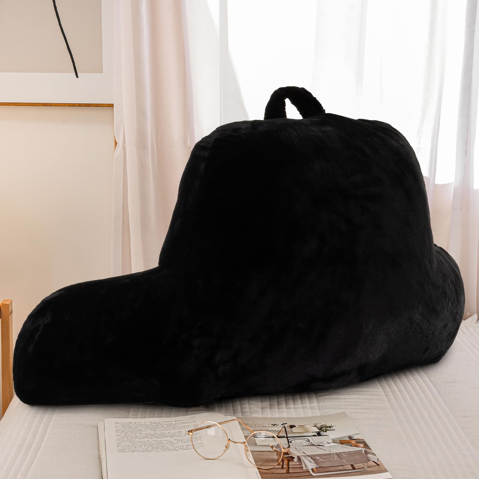 A Nice Night styled on a sofa for relaxed reading or TV watching