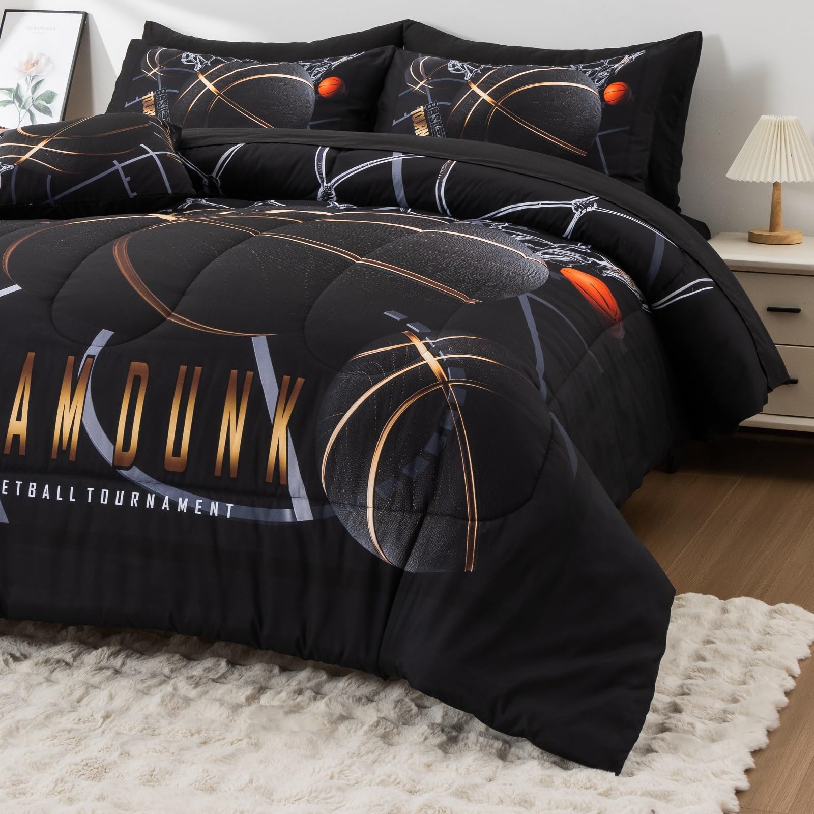 A Nice Night vacuum-packed bedding showing compact shipping convenience