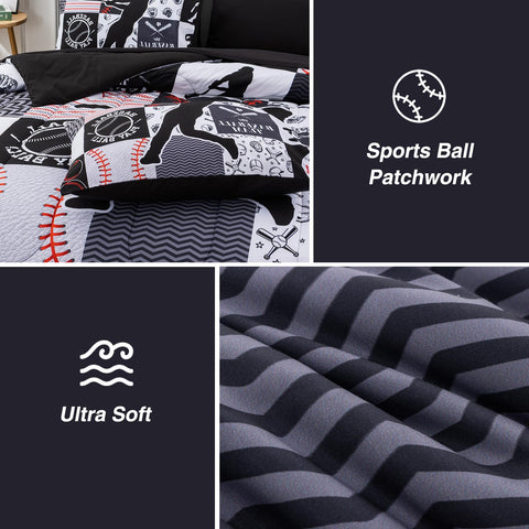 A Nice Night comforter vacuum-packed in shipping bag showing unpacking step benefit: space-saving delivery