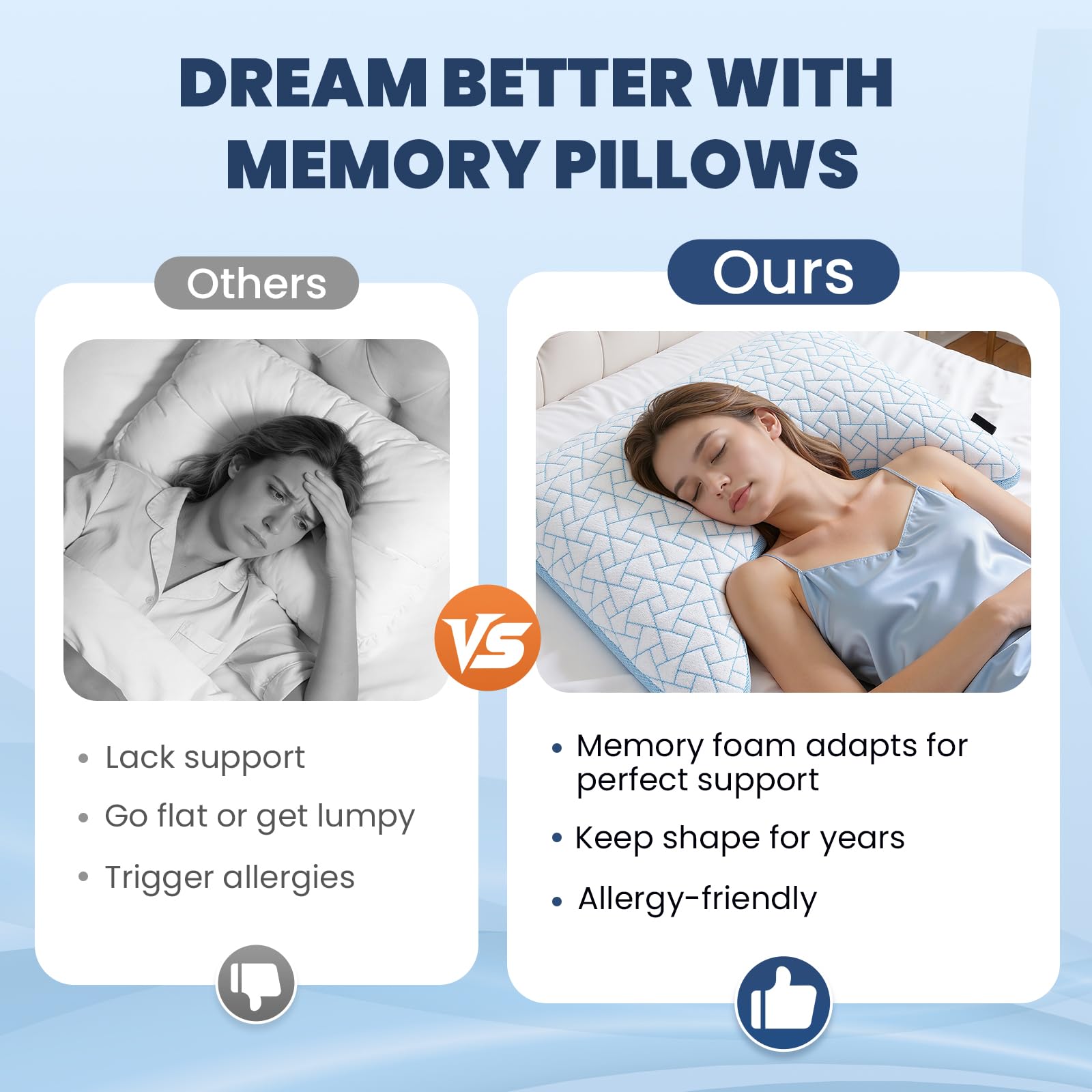 A-Pce in bedroom lifestyle scene offering restful sleep ambiance