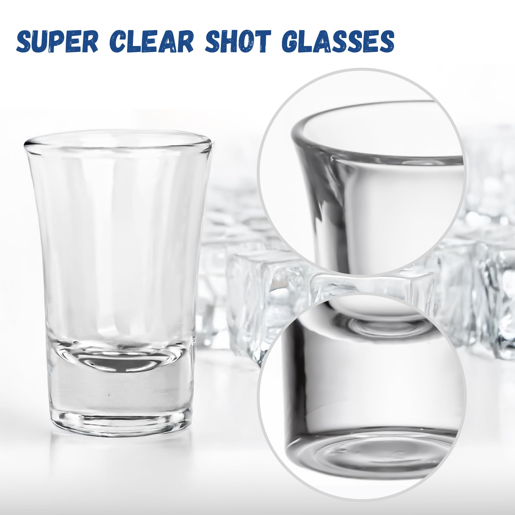 A&A Wonders felt coasters and liquor pourers displayed to protect surfaces and enable accurate pours