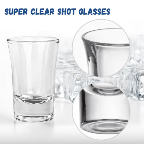 A&A Wonders felt coasters and liquor pourers displayed to protect surfaces and enable accurate pours