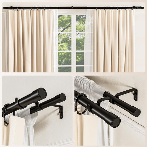 Abiglifty wall-mounted side profile showing strong bracket support and reduced rod sag