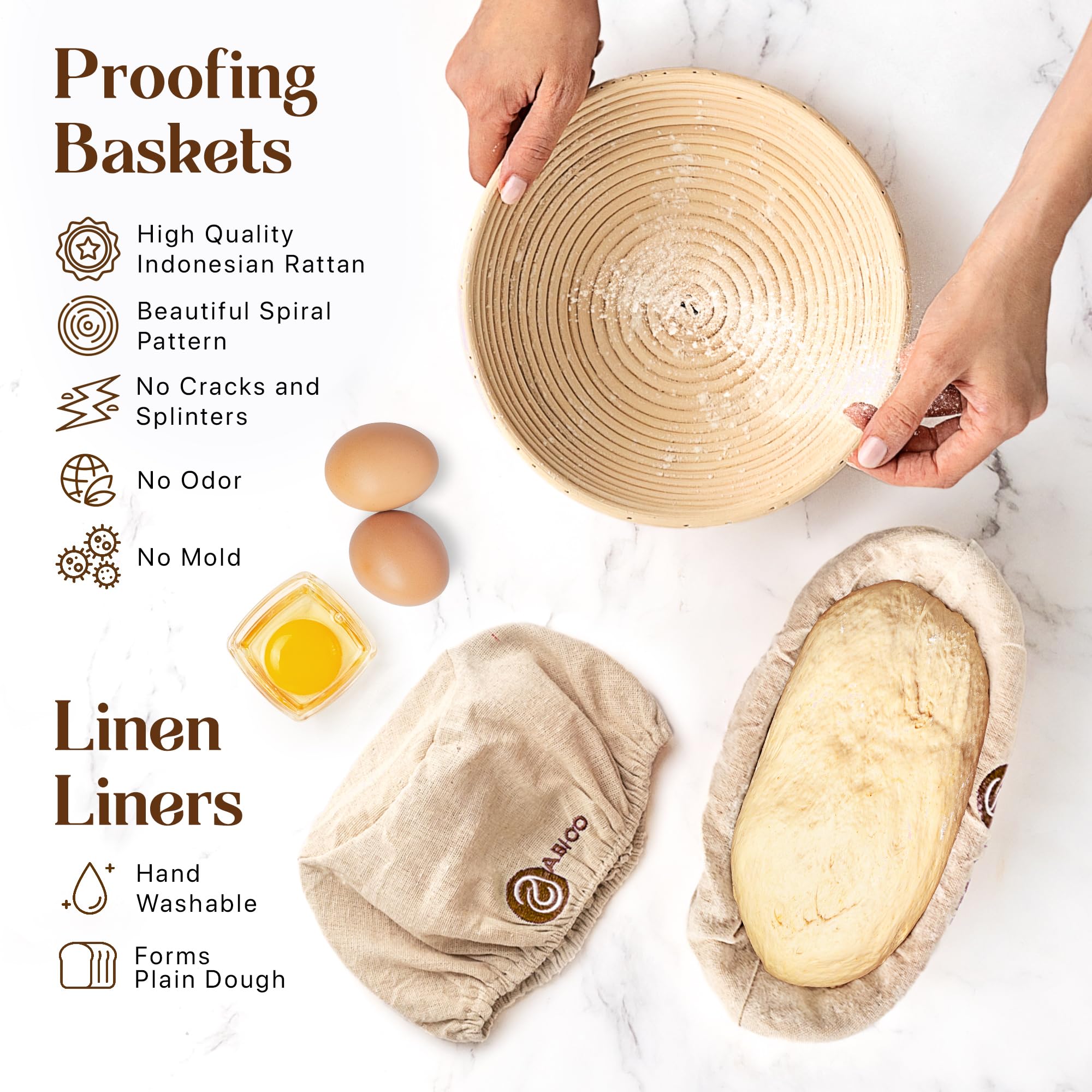 ABIOTO bread lame with blades, enabling precise scoring for better oven spring