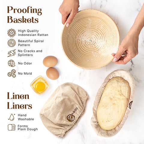 ABIOTO bread lame with blades, enabling precise scoring for better oven spring