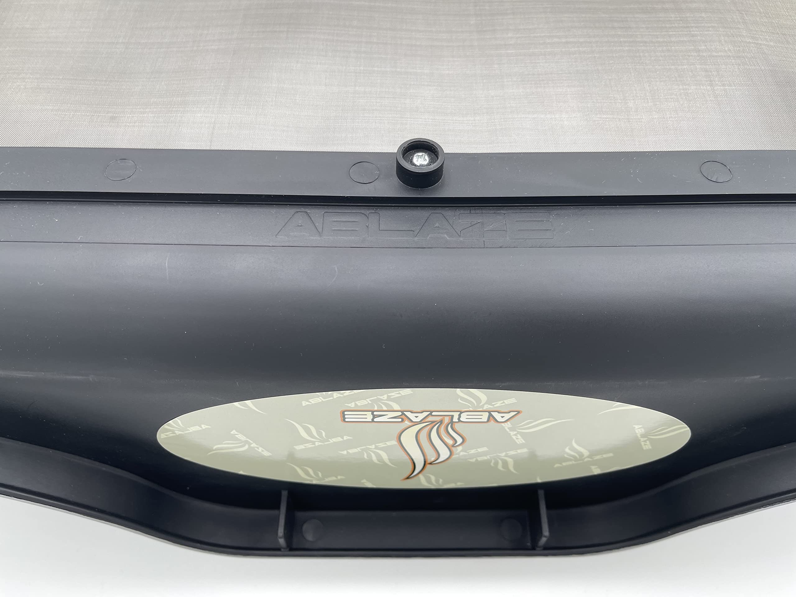 ablaze tray in use on workbench demonstrating contained, efficient sifting