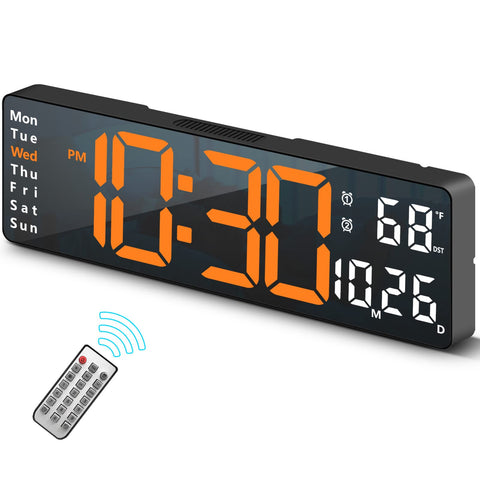 Abovsare Orange-B front display showing clear time and benefits