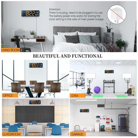 Abovsare Orange-B mounted in living room adding functional decor
