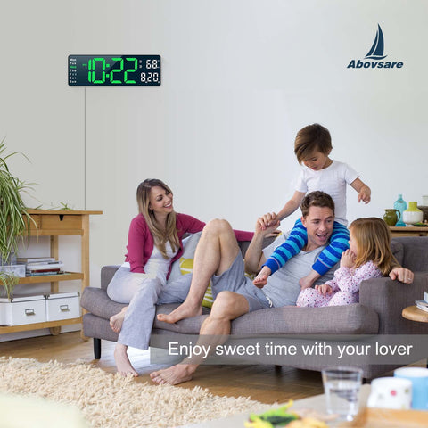 Abovsare wall-mounted in living room improving visibility and decor