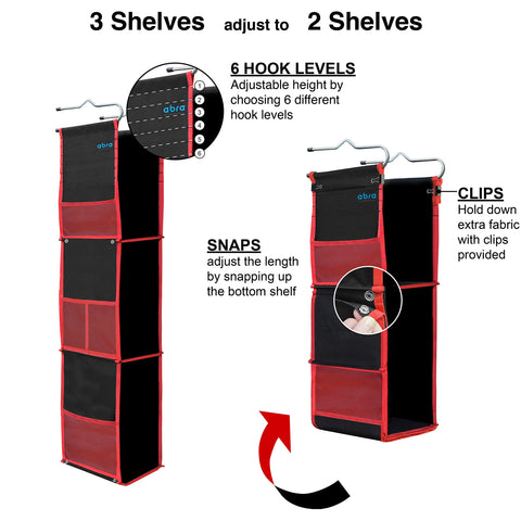 ABRA next to a backpack showing slim profile and space-saving benefit