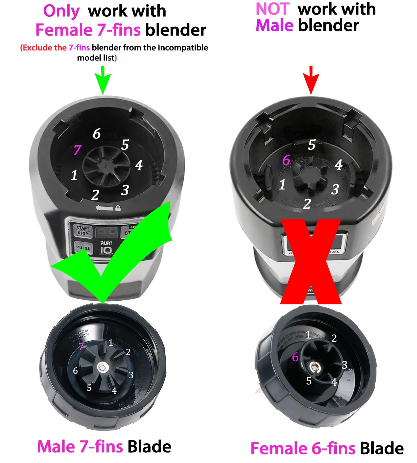 ABTER 24oz blender cup profile showing capacity and ergonomic grip benefit