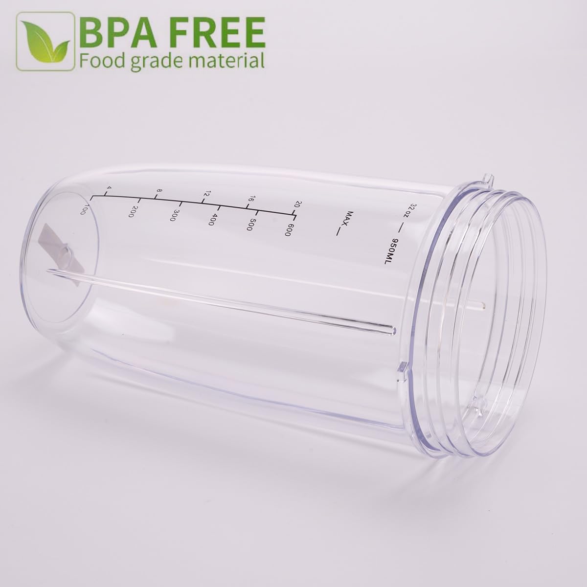 ABTER cups attached to NutriBullet base demonstrating secure fit and easy blending
