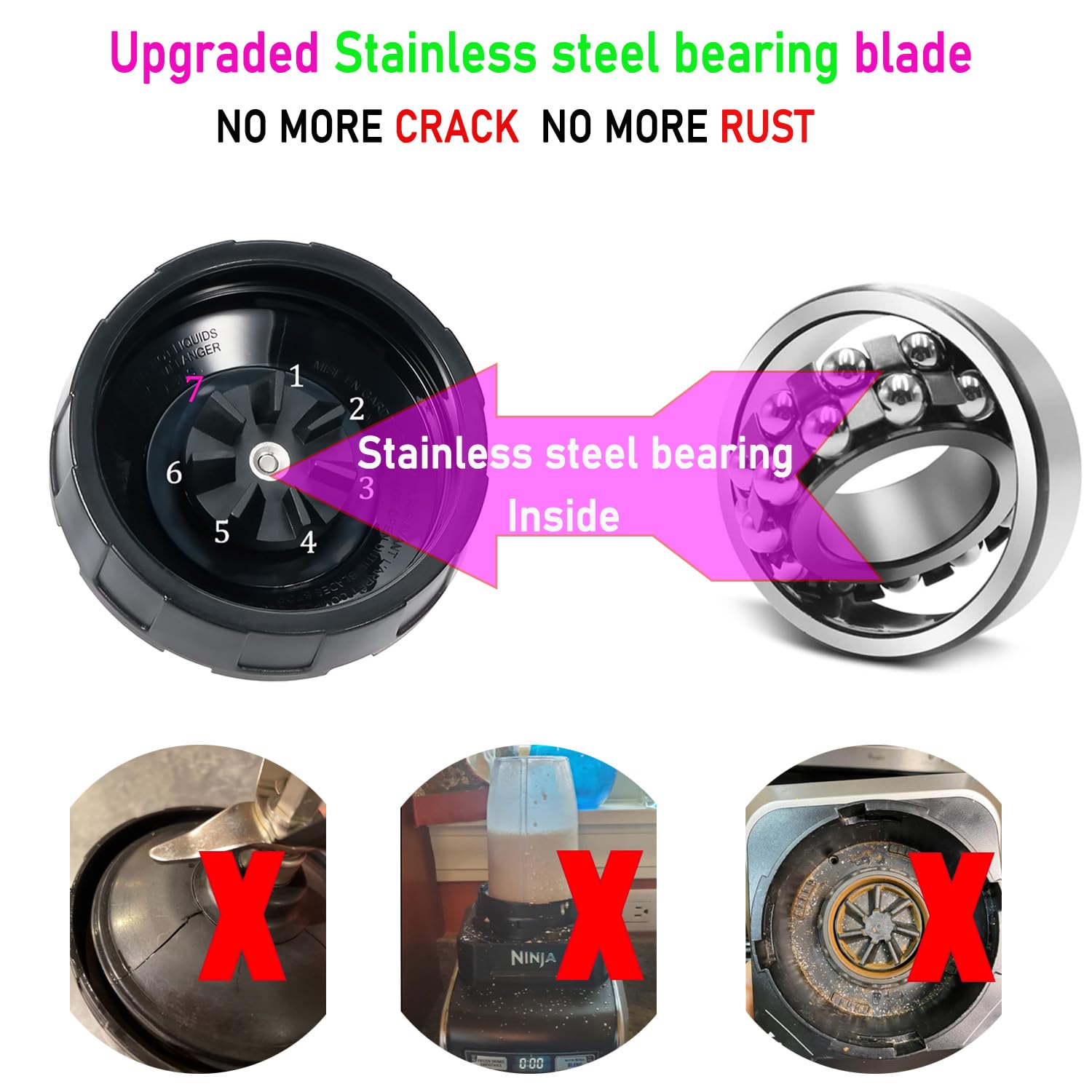 ABTER gasket and seal detail showing leak-resistant design benefit