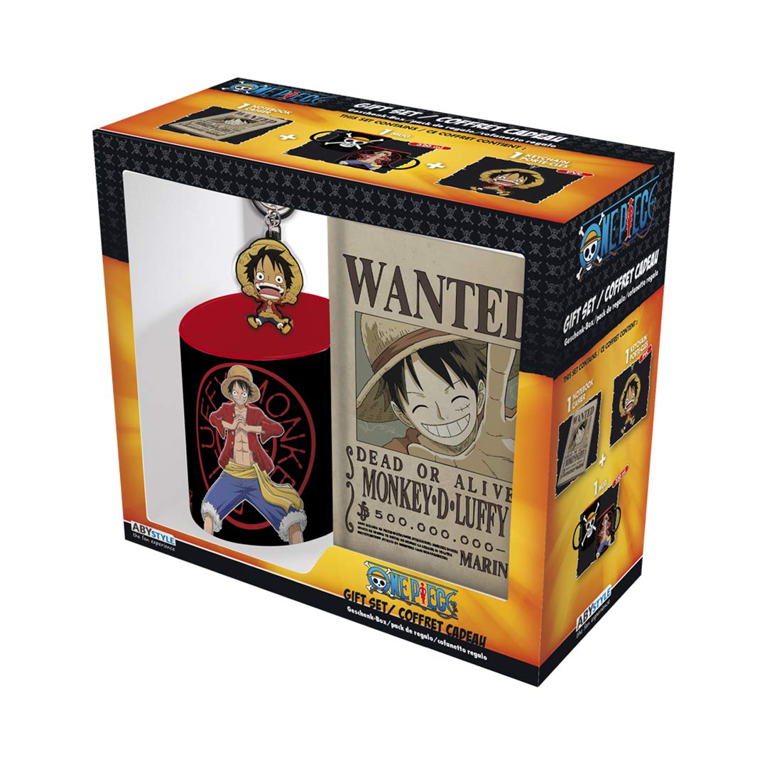 ABYstyle mug front view with Luffy artwork, durable ceramic for daily use