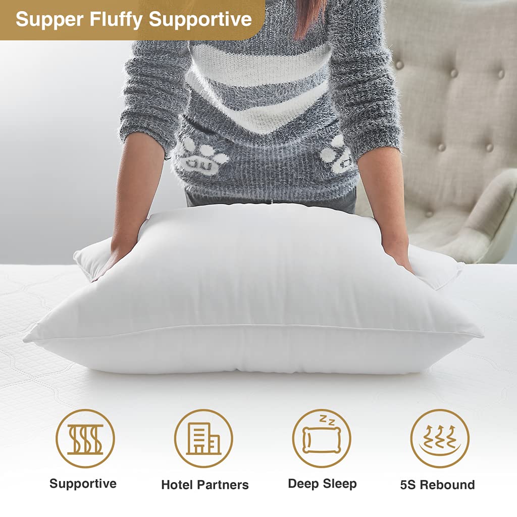 Acanva pillow beside ruler for king size scale, clarifies real dimensions