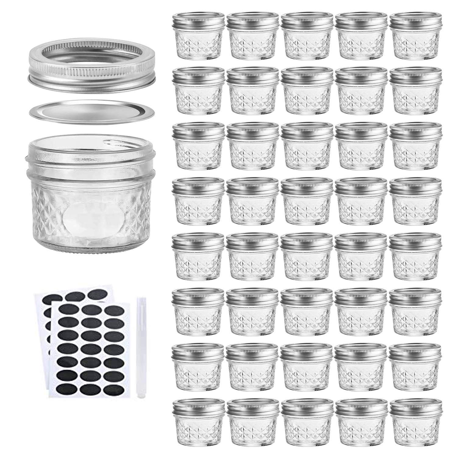 Accguan front packaging view showing a tidy set and clear glass for storage benefits