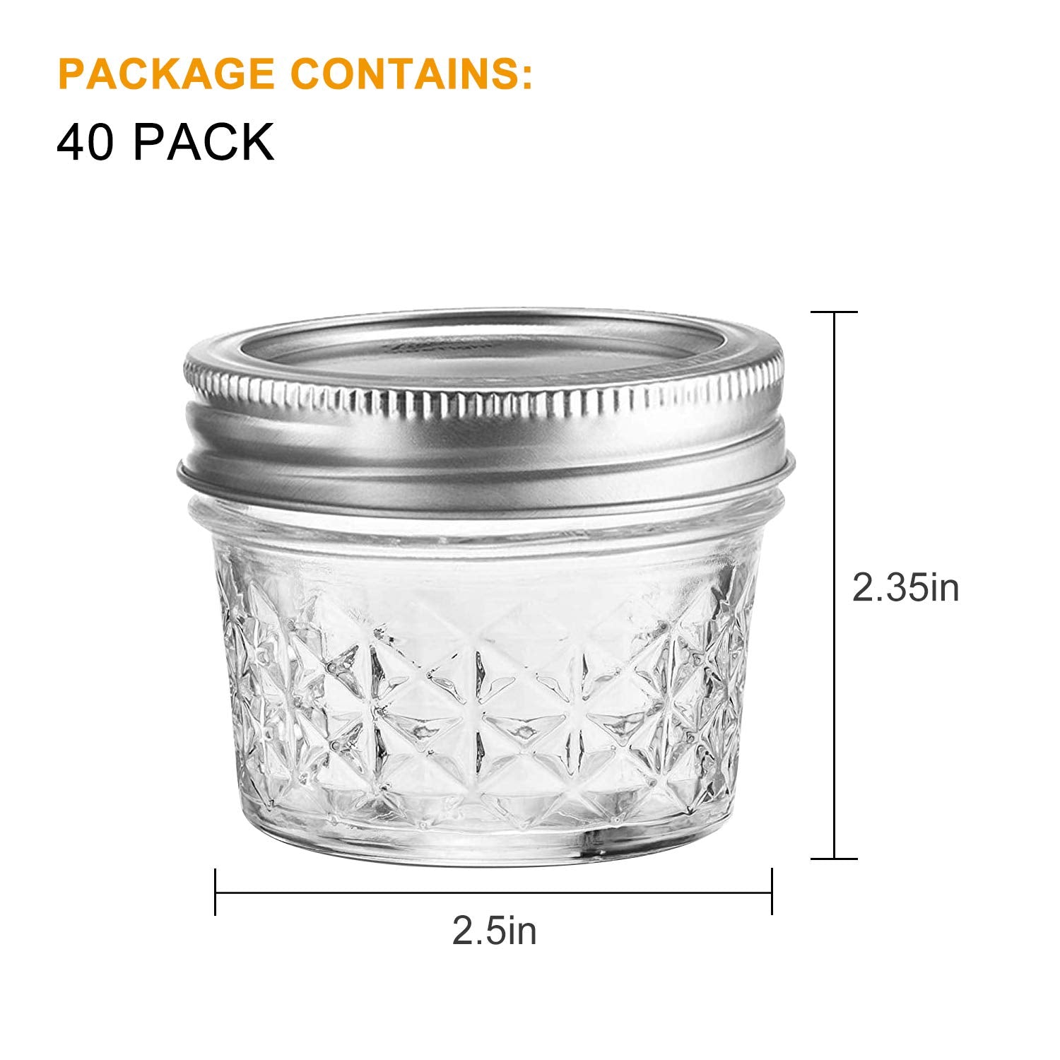 Accguan jar and lid detail closeup showing threaded lid and durable finish benefits