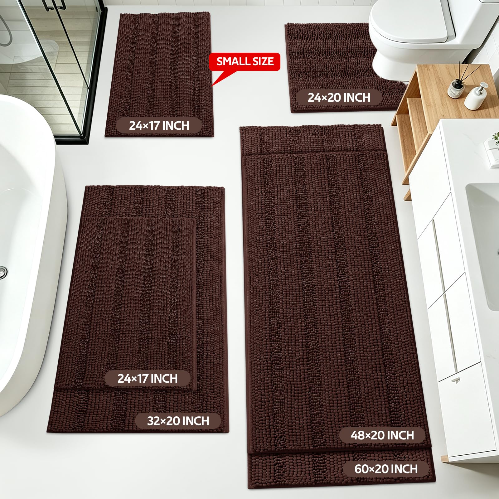 ACCUMTEK close-up of chenille texture highlighting plush pile and superior comfort