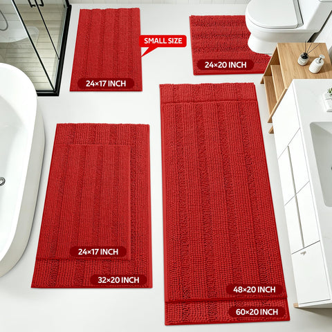 ACCUMTEK close-up of plush chenille texture highlighting absorbency and softness benefit