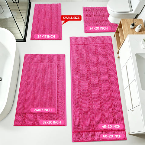 ACCUMTEK close-up of chenille pile highlighting plush texture and superior absorbency