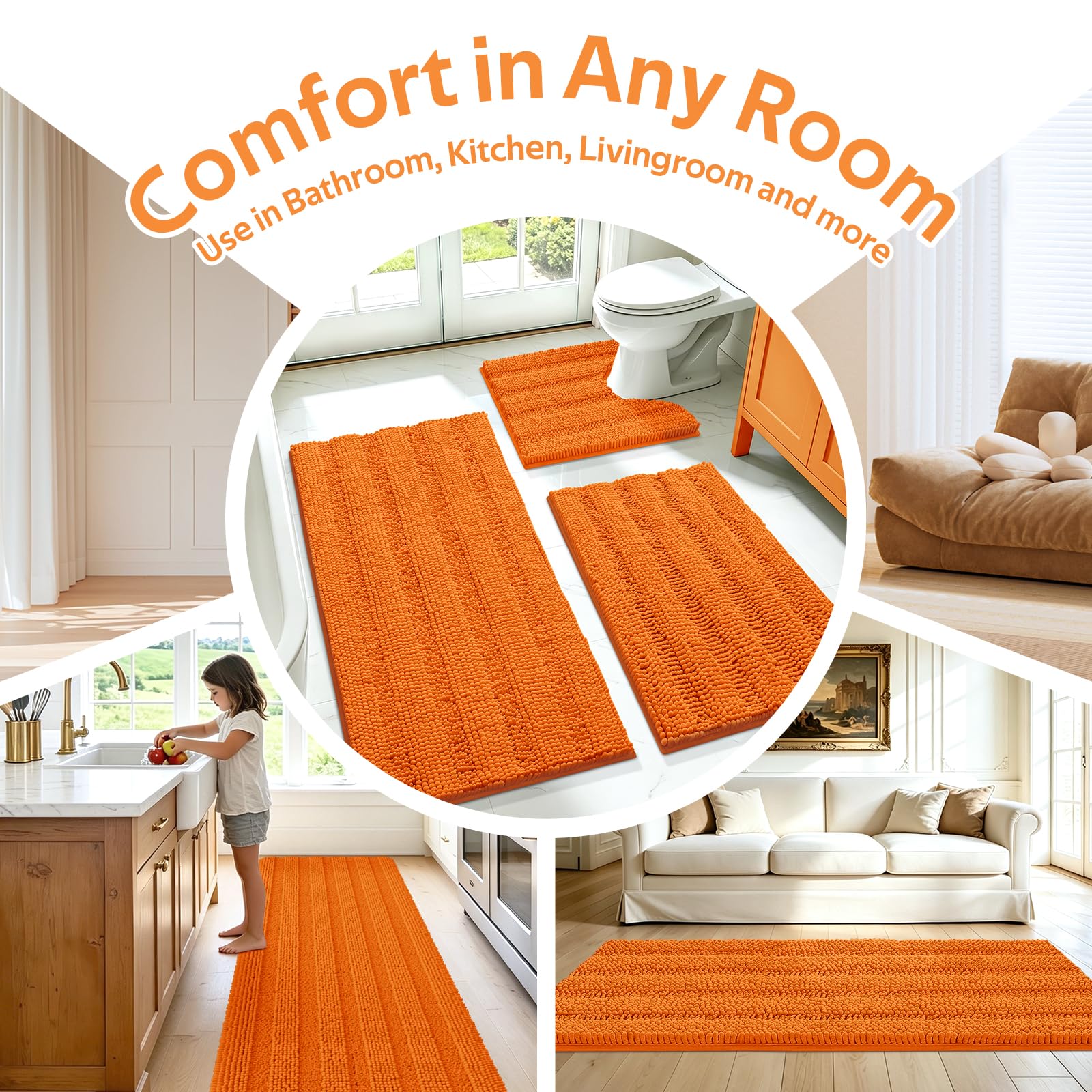 ACCUMTEK full three-piece arrangement showing coordinated coverage and versatility