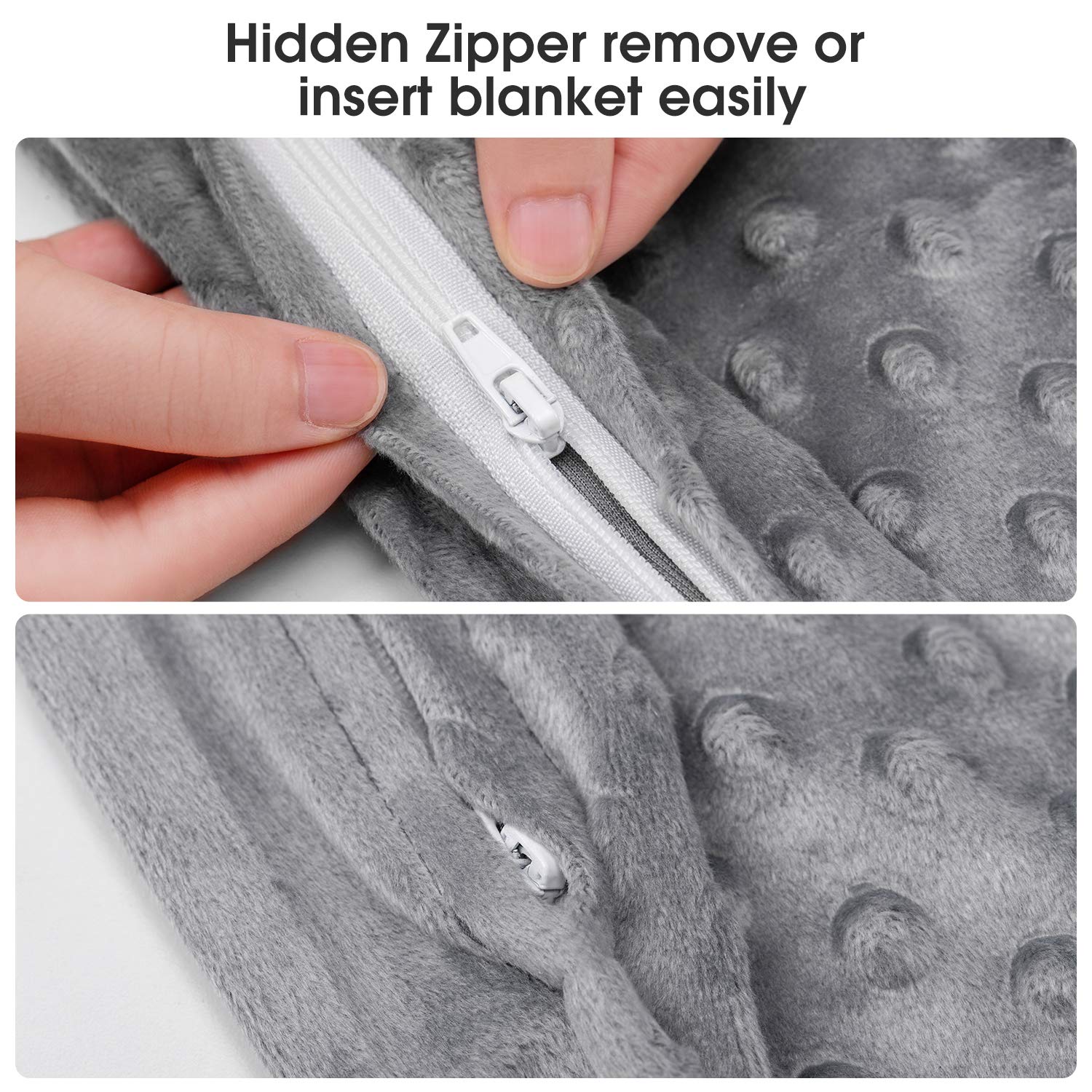 Acdyion reverse fleece detail demonstrating cozy warmth and soft-touch benefit