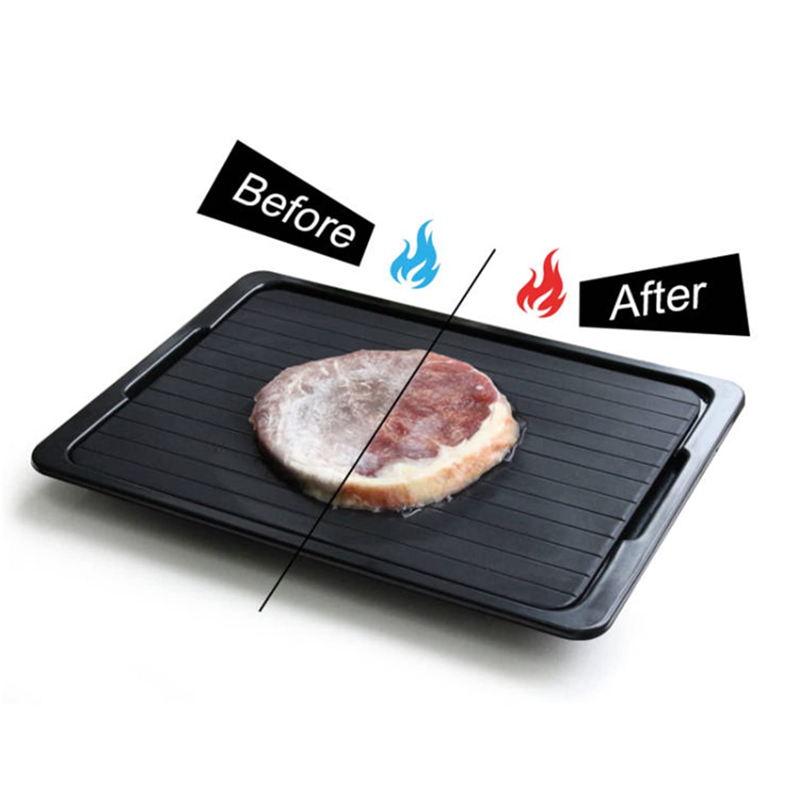 Ace and Olive tray scale comparison with hand demonstrating compact size and capacity
