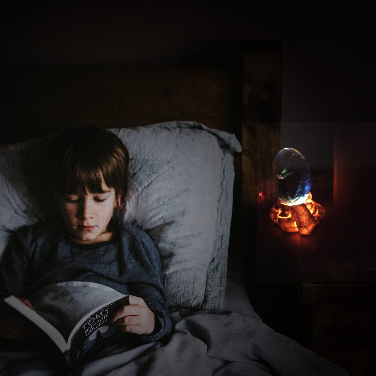 ACOCOFE glowing lava-style base illuminating egg for cozy ambiance