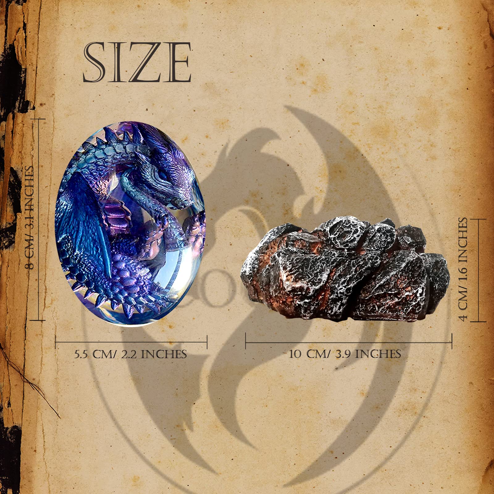 ACOCOFE side profile angle showing sculpted dragon face and depth