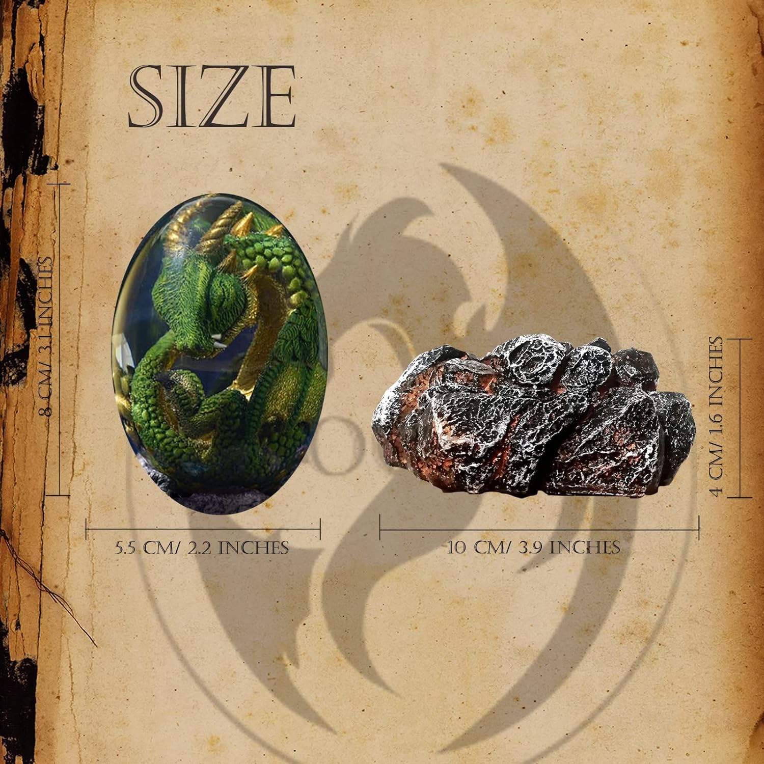 ACOCOFE side profile revealing sculpted dragon face and fine details