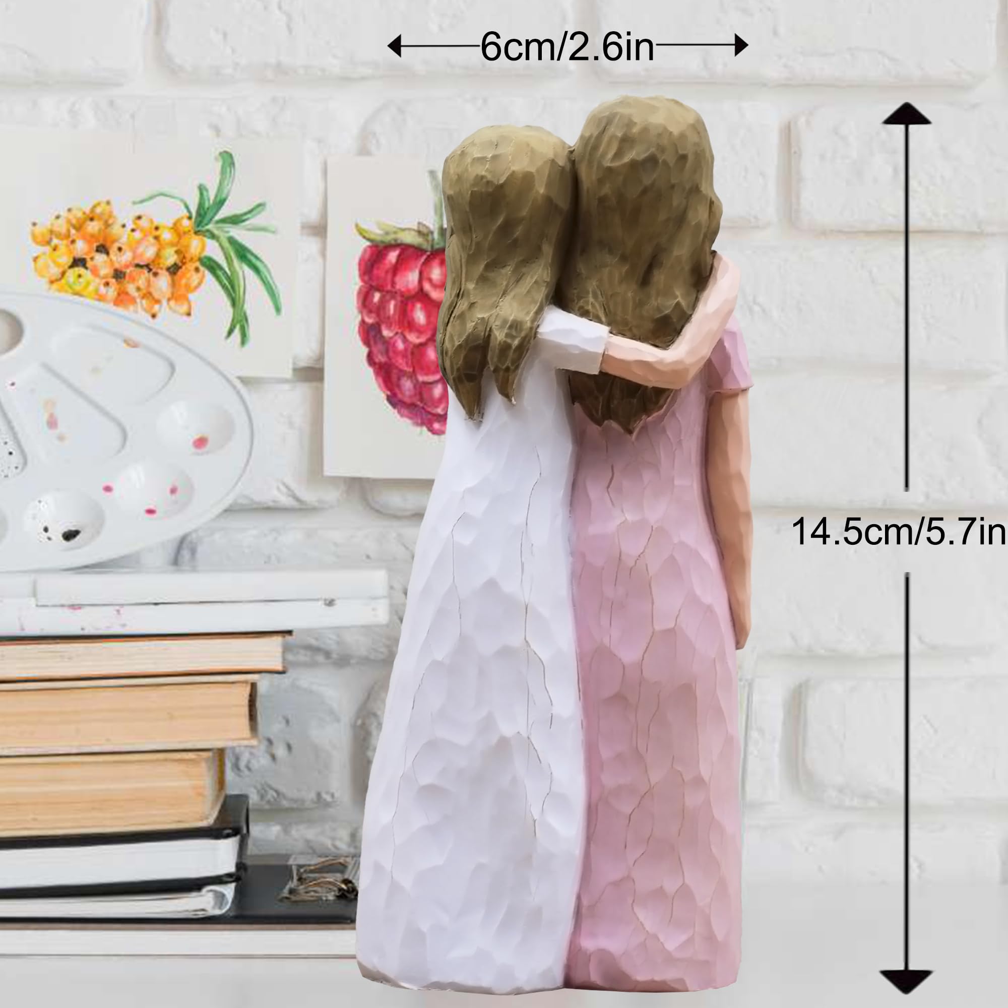 AcowSpt figurine held in hand illustrating compact size and easy display