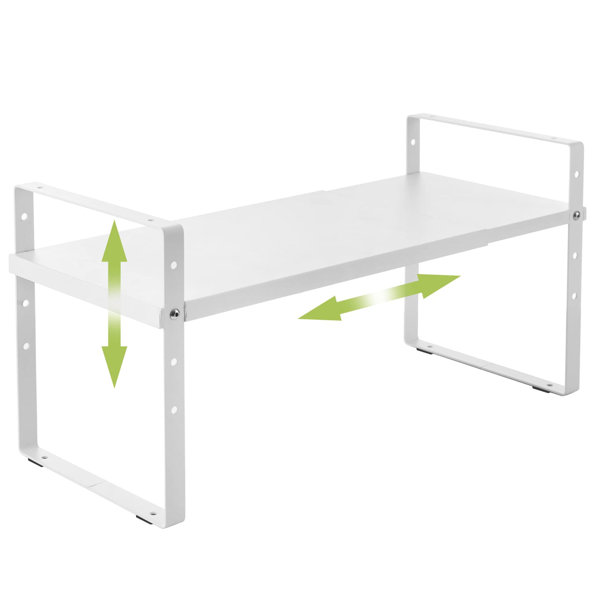 Across-Star front view of organizer showing compact storage and quick setup benefit