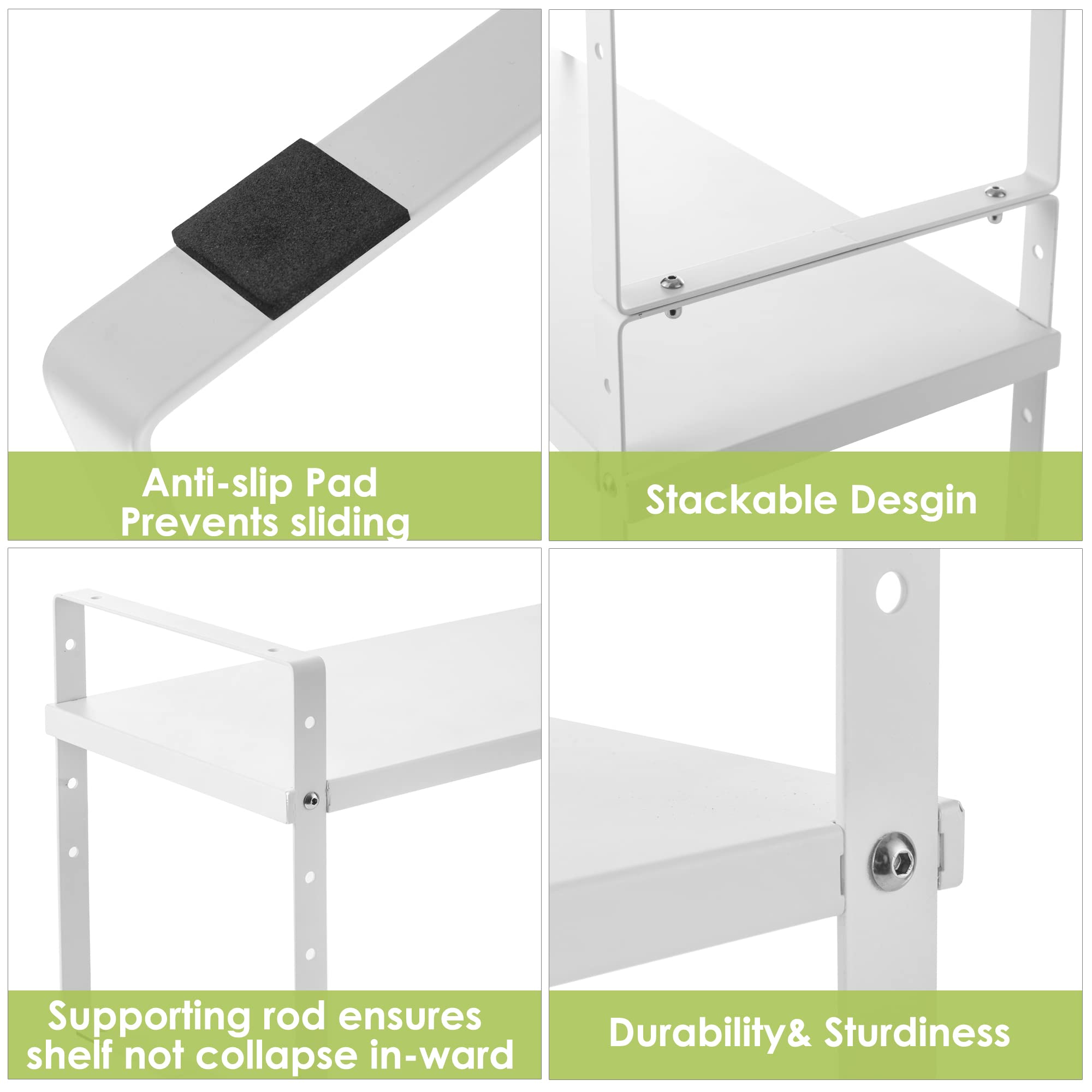 Across-Star beside bottles demonstrating adjustable length and capacity benefit