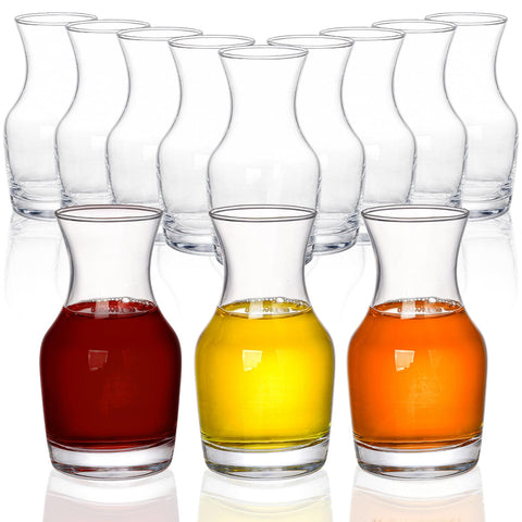 Acshio front view of a single carafe showing elegant silhouette and serving benefit